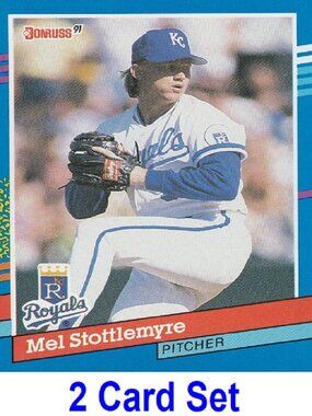 Mel Stottlemyre Baseball Card Collection